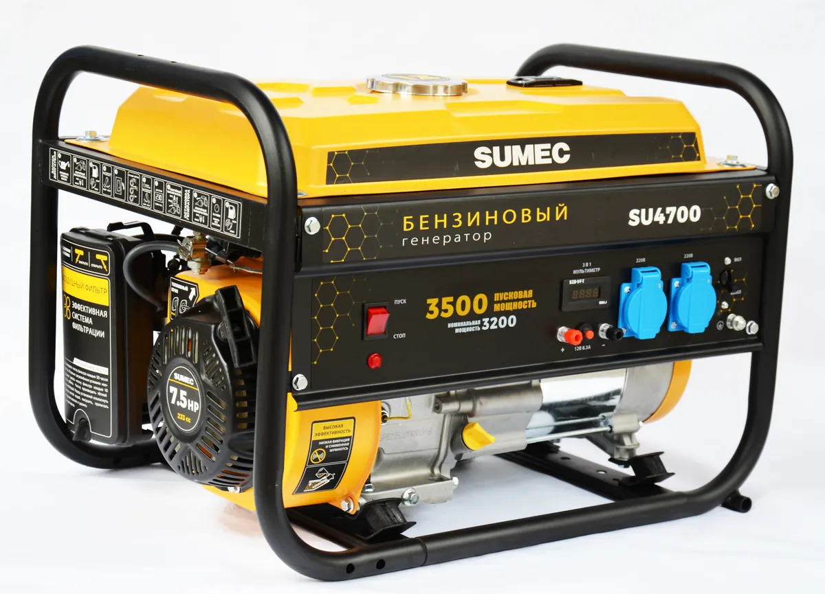  генератор SUMEC SU4700 3.2 кВт
